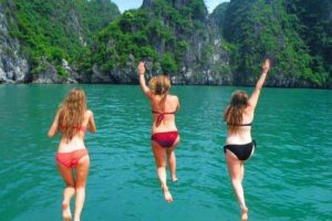1 Day Boat Tour: HaLong Bay, Lan Ha Bay, Natural Beach and Full Moon Party - Price and Logistics: what $29 buys you from Cat Ba
