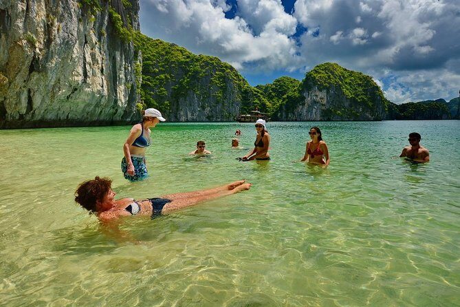 1 Day Boat Tour: HaLong Bay, Lan Ha Bay, Natural Beach and Full Moon Party - Snorkeling gear included: when you’ll likely use it
