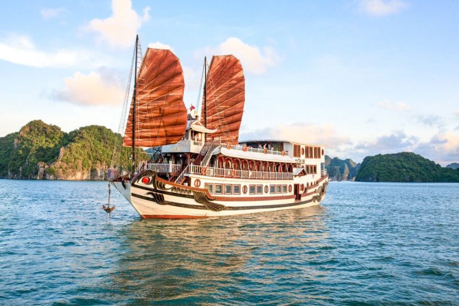 2-Day Royal Palace Ha Long Bay & Ti Top Island Cruise - From Hanoi to Tuan Chau Port: a long ride you can actually handle