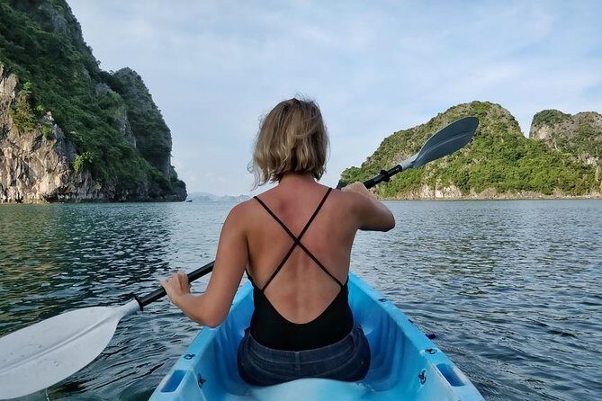 Bai Tu Long Bay Cruises Peaceful and Cozy Group Boat 2D1N - Cooking class night: spring rolls, pruning, and a very social boat mood