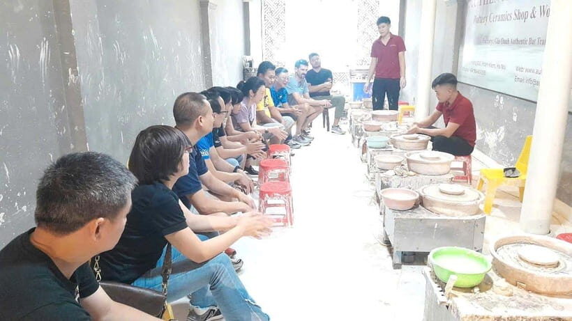 Bat trang Pottery Ceramics Class in Hanoi’s Old Quarter | VN - The Firing, Glazing, and the 2–3 Day Wait