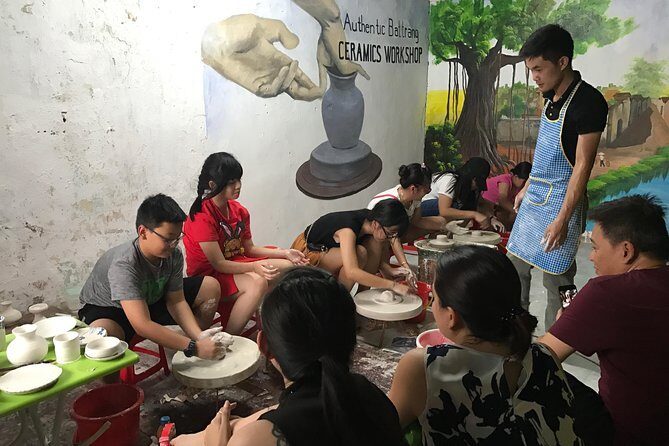 Bat trang Pottery Class in Hanoi Old Quarter/Handmade experience - Family-Friendly Craft Time for Ages 5 and Up