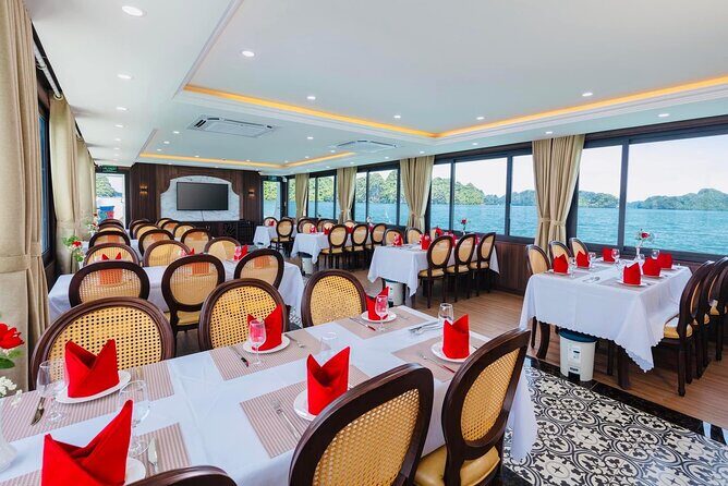 Best Halong Bay Tour One Day On Luxury Cruise 6 Hours Cruising - Luon Cave via Bamboo Boat or Kayak: The Lagoon Moment