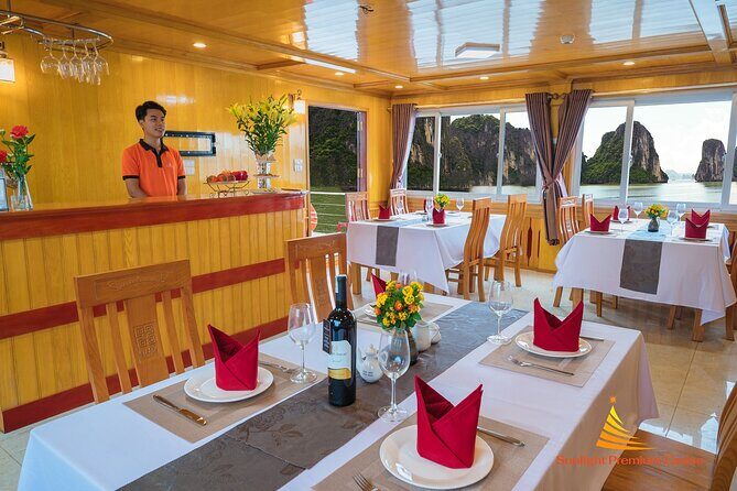 Best Lan Ha Bay Cat Ba Cruise 2 Days 1 Night Less touristy - Food on board: plentiful, but quality can vary