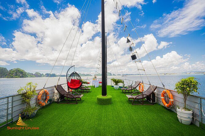 Best Price Halong 5 Star Day Cruise Buffet, Pool ,Sunset party - A 12-Hour Ha Long Bay Day Cruise That Feels Like the Highlights