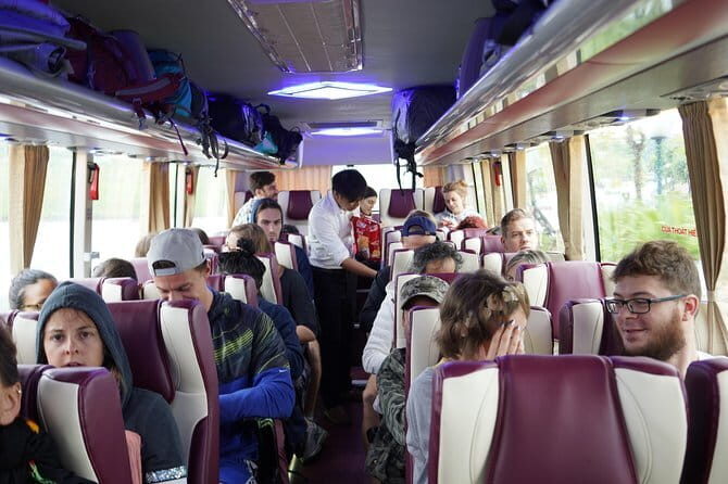 Bus Cat Ba island to Ha Noi - Getting to the speedboat: the transfer rhythm