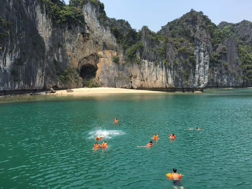 Cat Ba/Ha Noi: Lan Ha and Monkey Island Full Day Boat Trip - Bright and Dark Cave Kayaking in the Cat Ba Biosphere Area