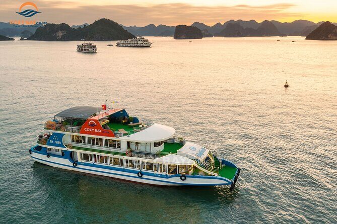 Cozy Bay Halong 5-Star Day Cruise, Buffet, Cave, Kayak, Swimming - Comfort on bus and boat: why it matters on an 11–12 hour day