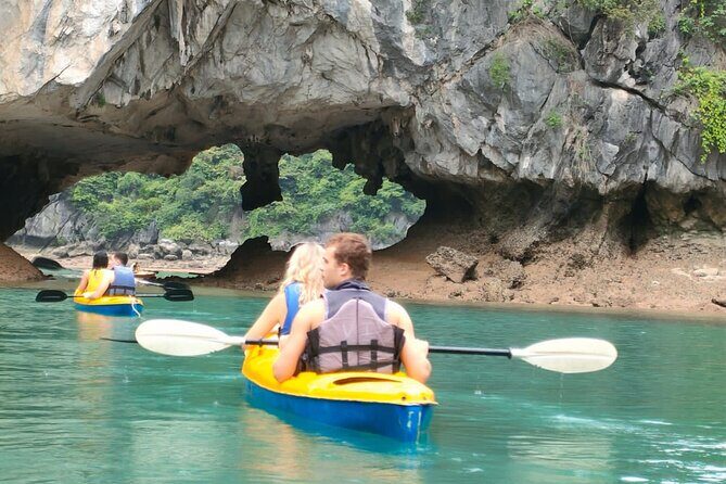 Cruising- Kayaking- Cycling- Trekking 3D/2N from Cat Ba in less tourist areas. - Food, boat comfort, and the real-life expectations