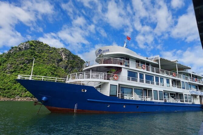 Emeraude Cruise 2 days 1 night Ha Long Bay Tour - Pearl Village and the kayaking add-on (optional, not required)