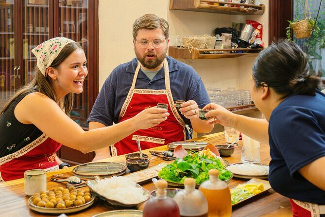 Experience Hanoi Cooking Class with Free Wine Tasting - Coffee tasting and dessert choice: salted, egg, or coconut