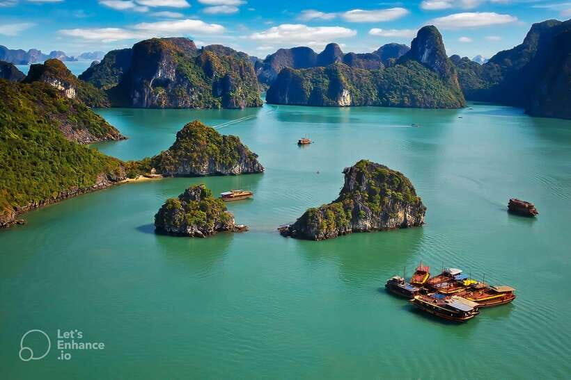 From Hanoi: 1 -Day Halong Bay Cruise With Big & Small Groups - Stop 4: Titov Island, Beach Views, and Titov Peak