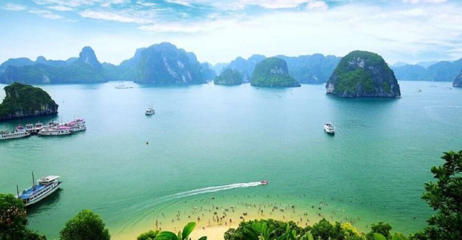 From Hanoi: 2-Day Ha Long Bay Tour with Ninh Binh and Cruise - Ha Long Bay highlights: Sung Sot Cave, Titop Island, and Luon kayaking