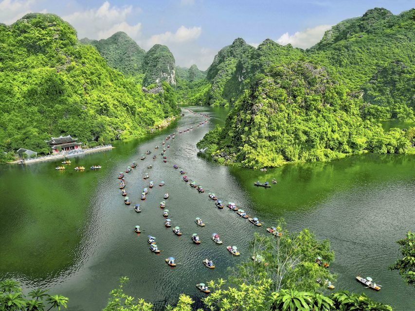 From Hanoi: Bai Dinh, Trang An, and Mua Cave Full-Day Tour - Hitting the road from Hanoi: pickup time, comfort, and pacing
