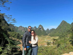 From Hanoi: Ban Gioc Waterfall & Angel Mountain 2-Day Tour - Day 1: Angel Mountain Views, a Village Stop, and a Homestay Dinner