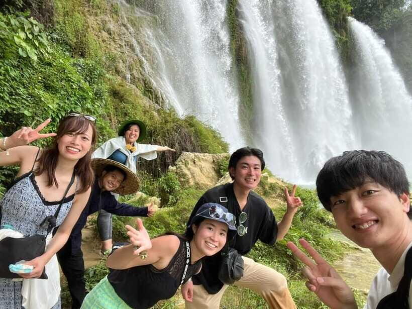 From Hanoi: Ban Gioc Waterfall - Local Villages 2nights/1day - Trúc Lâm Zen Monastery for the big-picture views