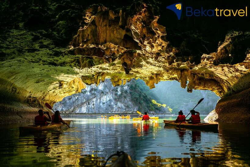 From Hanoi/Cat Ba: Lan Ha Bay Full-Day Boat Trip - The boat route before kayaking: karst towers and floating life
