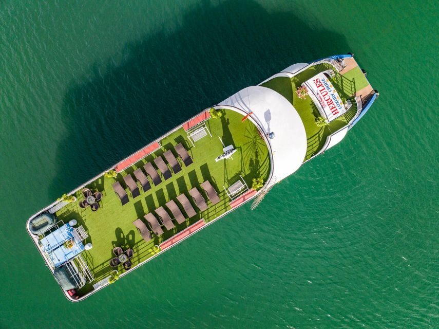 From Hanoi: Ha Long Bay 5-star Day Cruise with Buffet Lunch - Surprise Cave hike: a classic Halong Bay stop with real legs