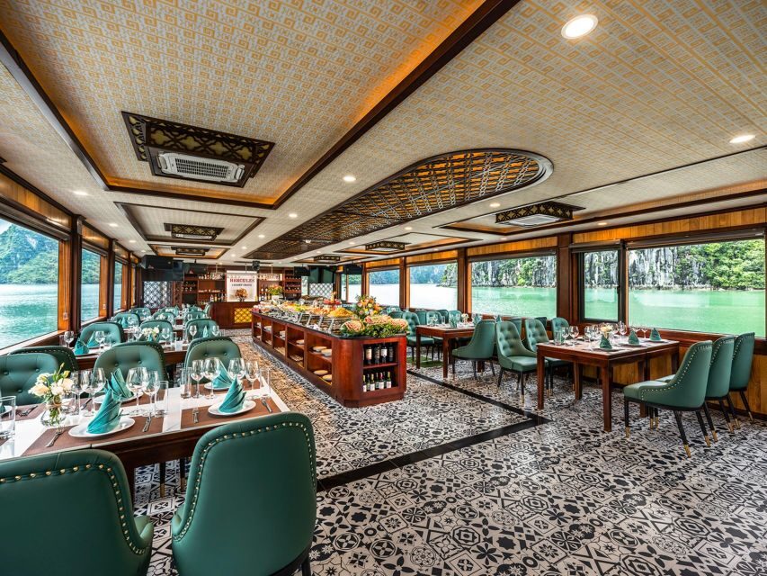 From Hanoi: Ha Long Bay 5-star Day Cruise with Buffet Lunch - Luon Cave by kayak: the best view-from-the-water moment