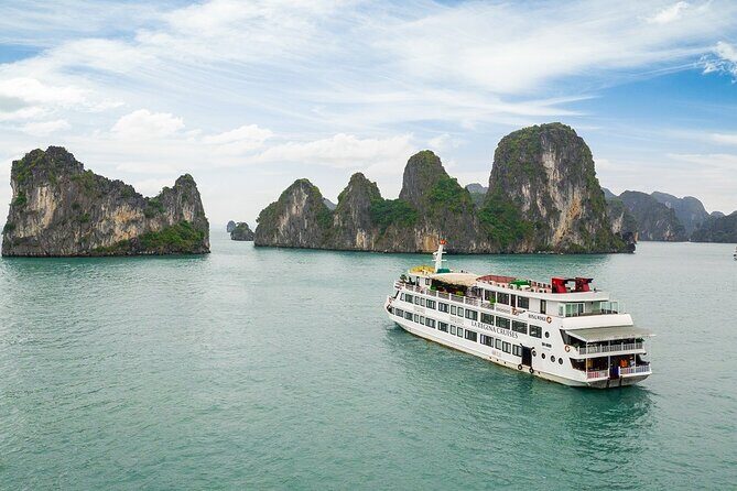 From Hanoi: Ha Long Bay Day tour 4-Star with Kayaking - Reina Cruise: Lunch at Sea and the Island-Spotting Rhythm