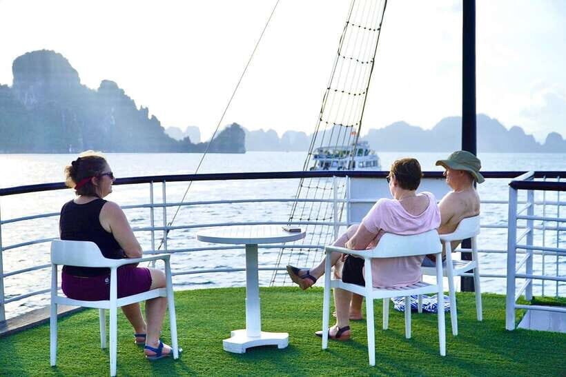 From Hanoi: Ha Long Bay Save-Cost Tours - Big & Small Groups - Titov Island and the beach window: swim, views, and an easy finish