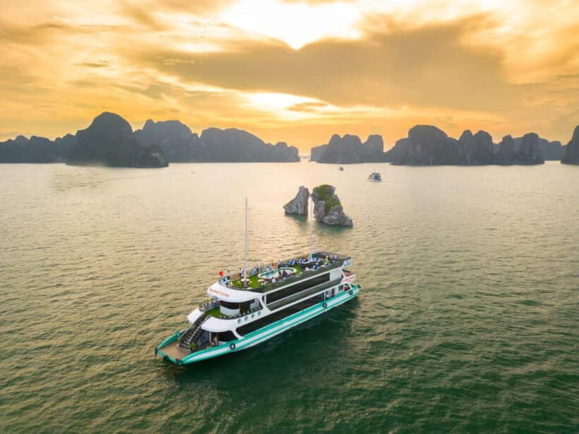 From Hanoi: Halong bay Luxury tour on 5 star cruise - The Hanoi pickup and ride that actually keeps you on track
