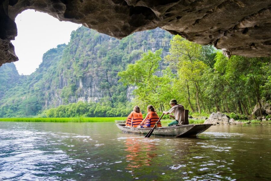 From Hanoi: Hoa Lu & Tam Coc with Buffet lunch & Cycling - Cycling countryside villages: your chance to see daily life