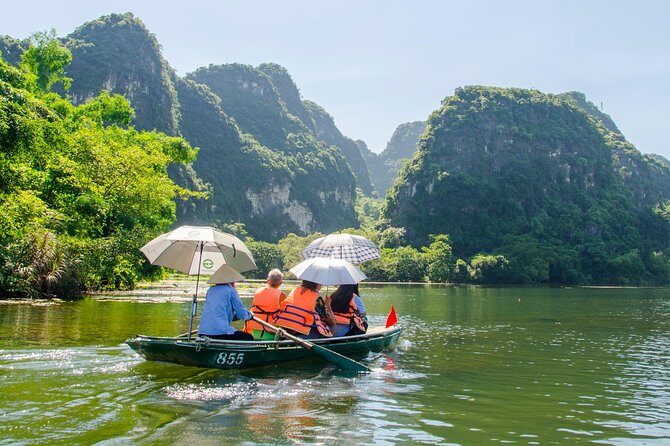 From Hanoi: Ninh Binh Tour Highlights - Transfer & Buffet Lunch - Trang An Grottoes (or Tam Coc): the boat ride that changes the day