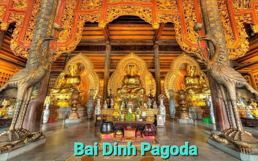 From Hanoi/NinhBinh: HoaLu-Bai Din- TrangAn- MuaCave-BichDon - From pickup to limestone icons: how the day flows