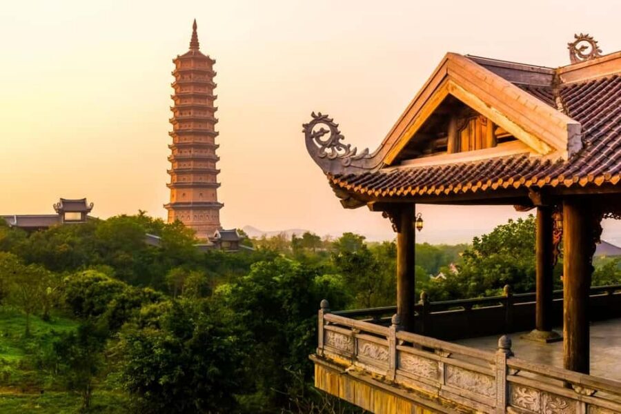 From Hanoi: Trang An Eco-tourism -Bai Dinh pagoda & Mua Cave - Bai Dinh Pagoda: Vietnam’s biggest temple in plain terms
