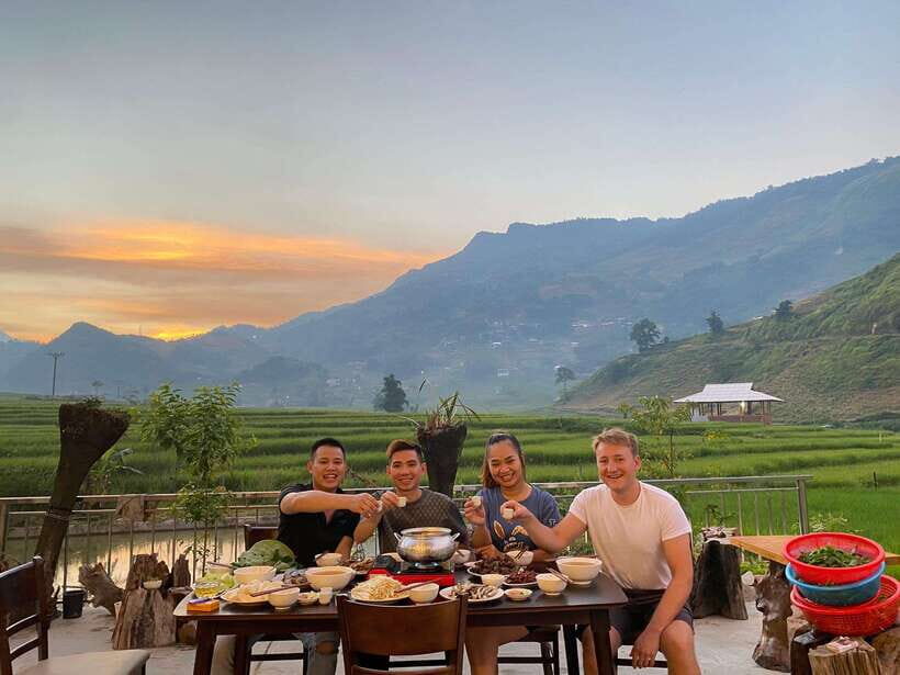 From Hanoi: Trek and Stay: 3-Day Sapa Highlands Adventure - Day 2: Y Linh Ho to Lao Chai, then Ta Van homestay night
