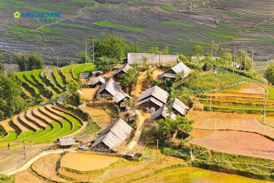 From Sapa: Terrace Fields and Local Villages Trek with Lunch - From Town to the Fields: A Route That Shows Daily Life