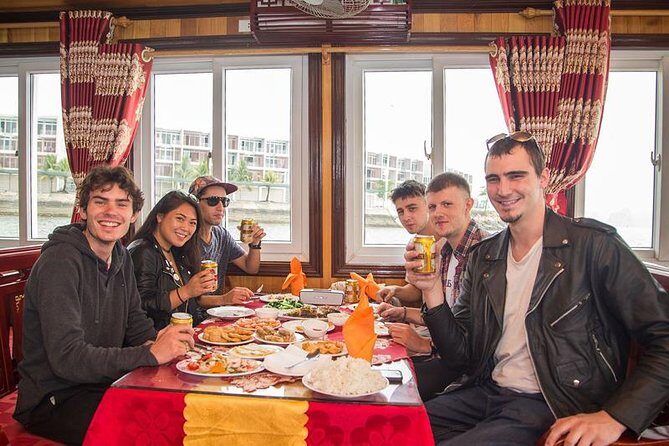 Full Day-All Inclusive: Halong Bay-Lan Ha Bay-Bai Tu Long Bay - Cua Van Floating Village Kayaking (or Banana Boat): The Day’s Best Change of Pace