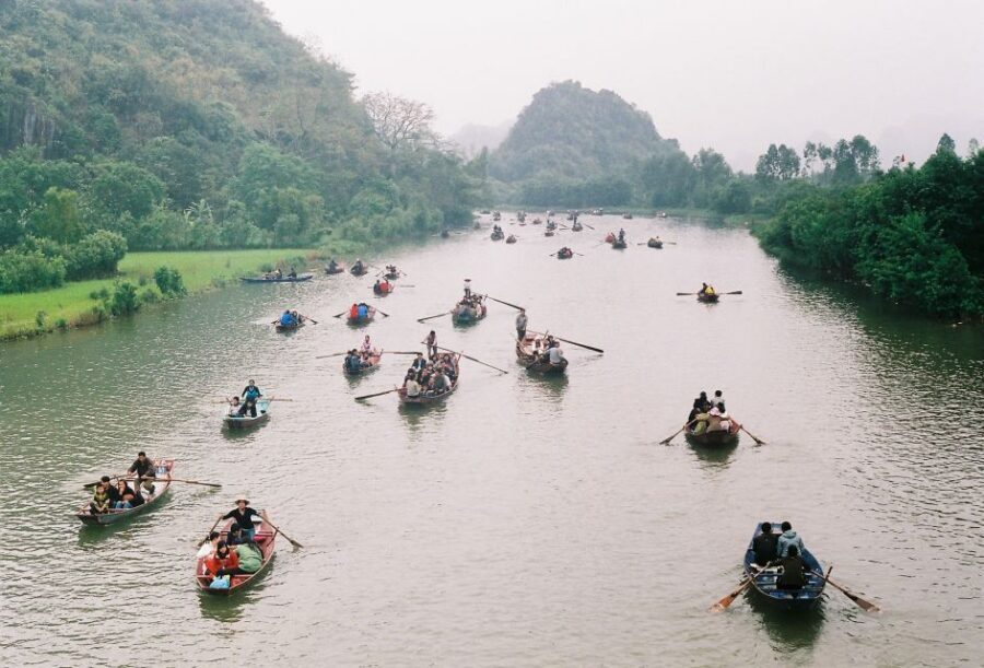 Full-Day Perfume Pagoda Private or Small-Group Tour - Yen Stream row boat to Thien Tru: calm views and tight seating