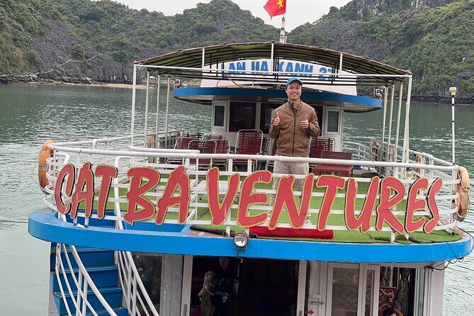 Full day trip to Lan Ha-Ha Long Bay from Cat Ba, avoid the crowds - Lunch on board: included, filling, and flexible