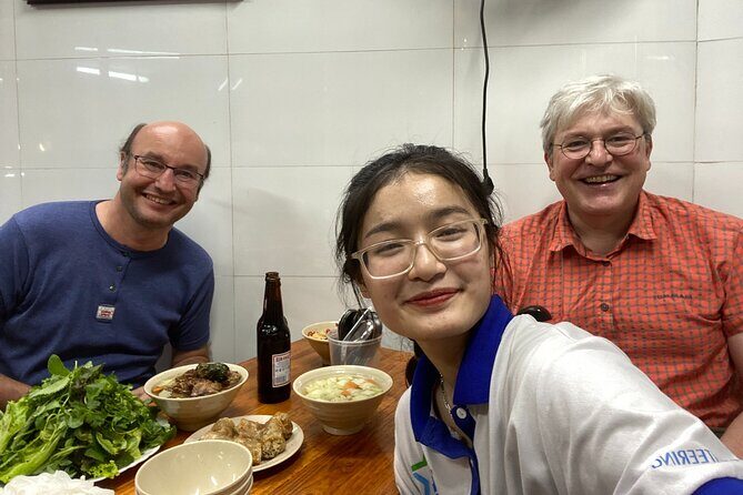 (Group/Individual) HANOI STREET FOOD TOUR - The Old Quarter walking lanes: where bun cha and banh cuon make sense