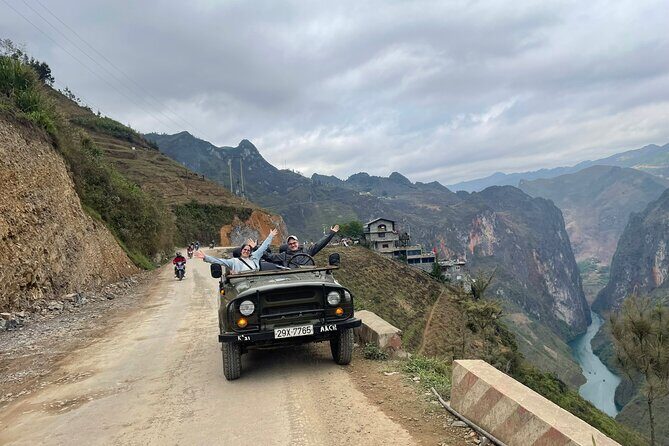 Ha Giang Army Open Air Jeep 4 Days 3 Night - Day 3: Ma Pi Leng Pass on the Happiness Road and Meo Vac Market Time