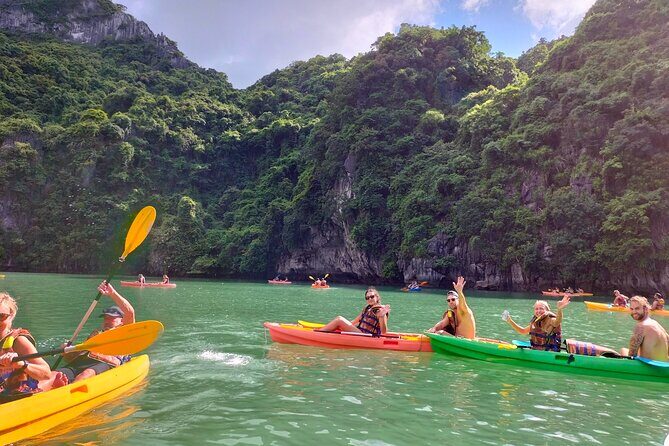 Ha Long Bay Cruise Day Tour - Cave, Kayaking, Swimming & Lunch - Hanoi to Tuan Chau: the long ride that sets the pace