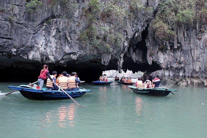 Ha Long Bay Day Cruise From Ha Noi - Surprising Cave and Luon Cave: Stalactites, Sea-Life Shapes, and Your Boat Choice