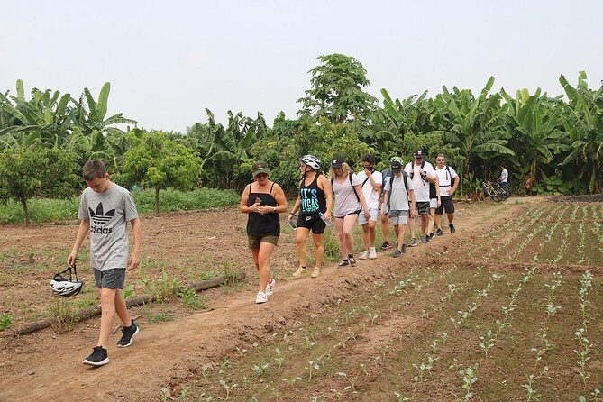 Half-Day Bicycle Tour Combine City & Countryside + Train Street - Guides and the feel of the experience: energy helps a lot