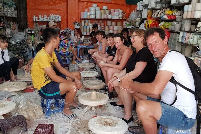 Half-day Explore Bat Trang Ceramic Village by Russian Jeep - The guides make the ride and village visit actually click