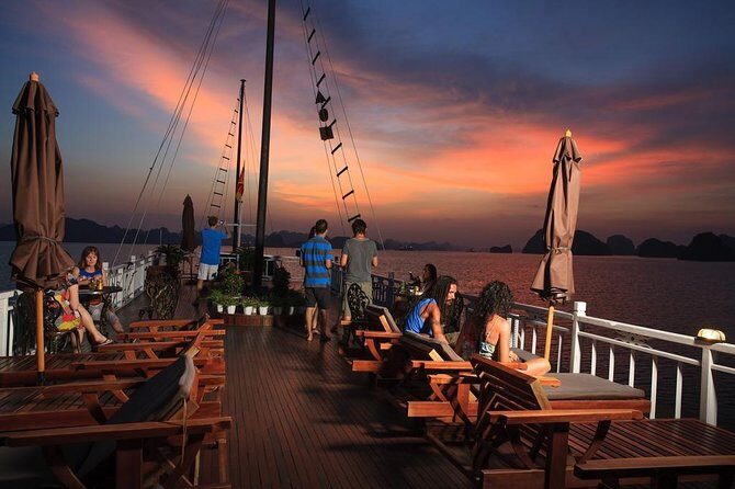 Halong Bay 2D1N BEST CRUISES All-Inclusive: Transfer, Meals, Kayak, Cave, Island - Day 1 in Ha Long Bay: Titop Island and Sung Sot Cave