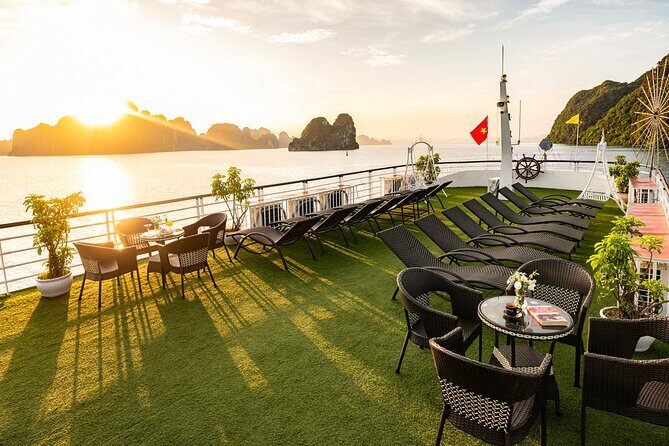 Halong bay 5star Cruise Day Trip: Buffet lunch & Limousine bus - Luxury bus comfort and what to expect at the harbor