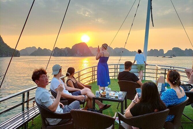 Halong Bay Day Tour 6Hour Deluxe Cruise Limousine Bus Small Group - Small-Group Size and the Guide: How to Make the Most of It