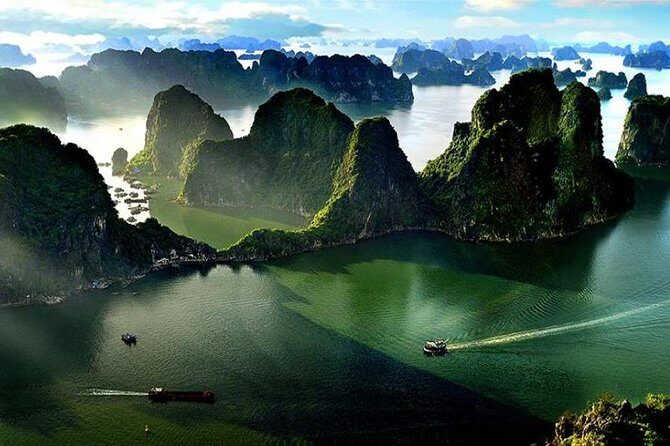 Halong Bay Day Tour: Visit Cave Island Kayaking Swimming Lunch - Titop Island Peak Views and Beach Time for Swimming