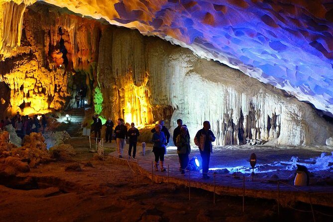 Halong Bay Full-Day with 6 Hour Cruise Kayaking, Swimming, Lunch - Sung Sot Cave: the big grotto stop (and how to use your 45 minutes)