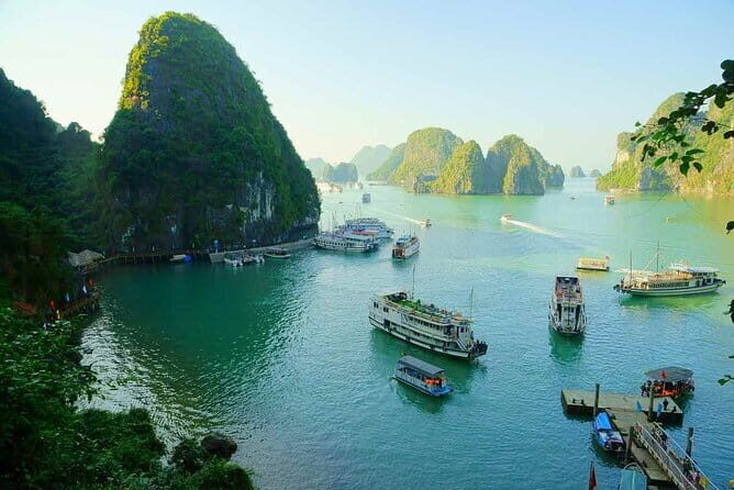 Halong Bay Full Day with All-Inclusive - Getting from Hanoi to Tuan Chau: morning pick-up and a rest stop