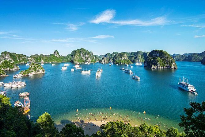 Halong Bay Full Day with Kayaking, Hiking viewpoint, Cave - Deluxe To Luxury - Sung Sot Cave: The Big Name Stop and the Reality of Cave Heat