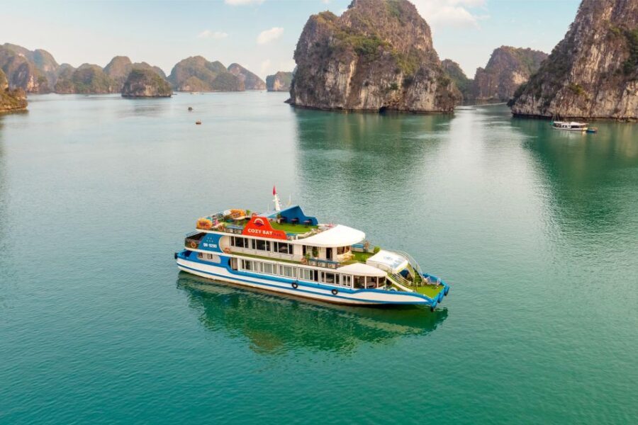 Halong Bay: Luxury Day Cruise with Buffet, Kayak, Swim - Sunset Party at Sea: The Part That People Remember
