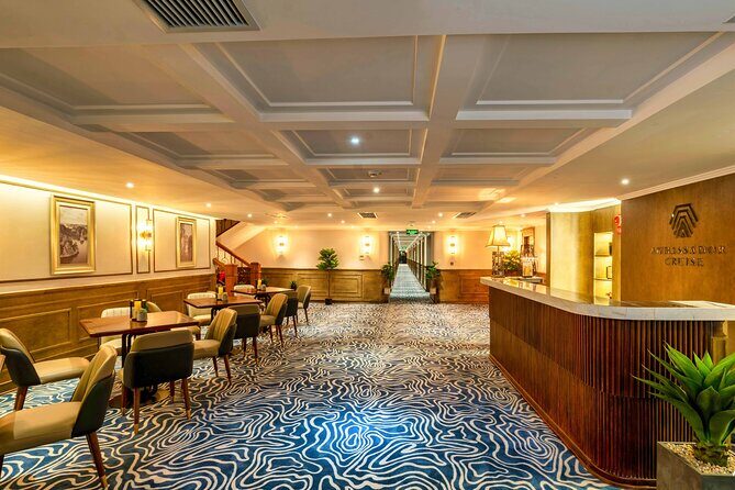 Halong Bay Luxury Dinner Cruise - Ambassador - Entertainment on the 4th-floor sundeck: the party portion